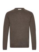 Bs Caspian Regular Fit Knitwear Brown Bruun & Stengade