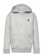 Dhm Bb Zip Hoodie Grey U.S. Polo Assn.