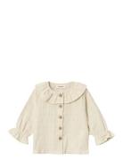 Nbfohanna Ls Loose Shirt Lil Cream Lil'Atelier