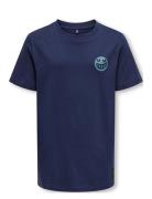 Kobessex S/S Tee Box Jrs Navy Kids Only