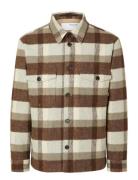 Slharchive Overshirt Noos Brown Selected Homme