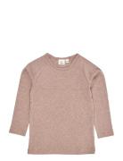 Melange Ls T-Shirt Beige Copenhagen Colors