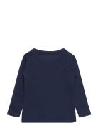 Rib Jersey Classic Longsleeve Shirt Navy Copenhagen Colors