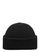 Slhmason Merino Sailor Wool Beanie Black Selected Homme