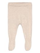 Cotton Footed Trousers Beige Mango