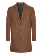 Jjeharrison Wool Coat Sn Brown Jack & J S