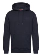 Essential Logo Hoodie Navy Superdry