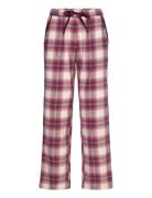 Check Flannel Night Pant Pink Missya