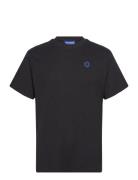 Vintage Tee_B_1 Black HUGO BLUE