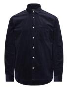 Jeppe Corduroy Shirt Navy Clean Cut Copenhagen