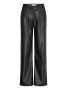 Aina Pu Leather Trousers Black Ahlvar Gallery