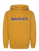 Established 1973 Embroidery Logo Brush Back Hoodie Chai Tea Yellow Tim...