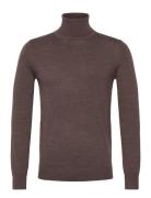 Bs Saturn Regular Fit Knitwear Brown Bruun & Stengade