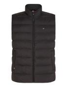 Mid Weight Vest Black Tommy Hilfiger