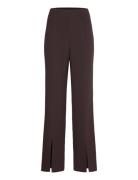 Whisper Front Split Trouser Brown French Connection