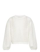 Sweater Mesh Knit White Lindex