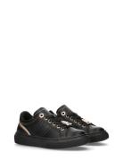 Tommy Hilfiger Low-Cut Lace-Up Sneaker: Black/Platinum Black Tommy Hil...