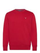 Reg Emb Original Shield C-Neck Red GANT