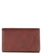 3 Fold Mens Wallet With Coin Pocket Brown Tony Perotti