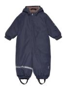 Snow Suit Solid Navy Mikk-line