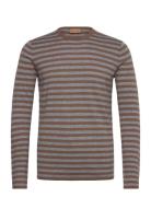 Mmgadam Soft Stripe Knit Beige Mos Mosh Gallery