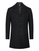 Bs Portmore Slim Fit Coat Black Bruun & Stengade