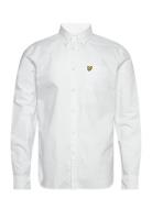 Plain Oxford Shirt White Lyle & Scott