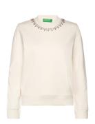 Sweater L/S Cream United Colors Of Benetton