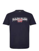 Aylmer Short Sleeve T-Shirt Navy Napapijri