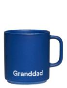 Vip Favourite Cup With Handle Blue Design Letters