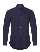 Slim Fit Oxford Shirt Navy Polo Ralph Lauren