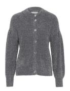 Crsnowy Knit Cardigan Grey Cream