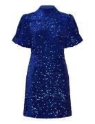 Sequins Dress Blue Coster Copenhagen