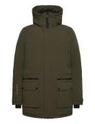 City Padded Parka Jacket Khaki Superdry