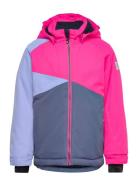 Ski Jacket - Colorblock Pink Color Kids