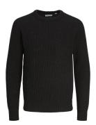 Jjj S Knit Crew Neck Jnr Black Jack & J S