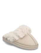 Lowan Fake Fur Mule Cream Hunkemöller