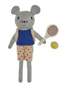 Nuni Mouse Tennis Doll Patterned OYOY MINI
