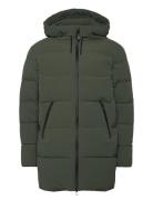 Wbjoseph Tech Long Jacket Green Woodbird