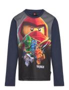 Lwtano 619 - T-Shirt L/S Navy LEGO Kidswear