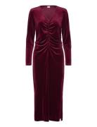 Nuvella Long Dress Burgundy Nümph