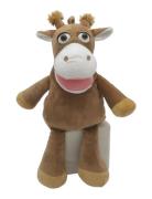 Giraffe Hand Puppet 25 Cm. Brown Magni Toys