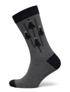 Christmas Bamboo Sock Grey Lindbergh