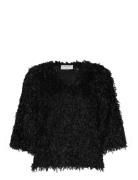 Blouse From Freequent In A Soft Velvet Material With A Lovely Fringe E...