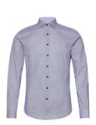 Aop Superflex Shirt L/S Blue Lindbergh