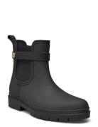 Th Stud Rubberised Rainboot Black Tommy Hilfiger