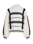 Cable Sweater White Tommy Hilfiger