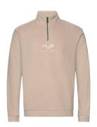 Blåvand Ii Fleece Half Zip Beige H2O