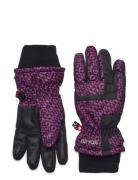 Tucker Junior Glove Purple Kombi