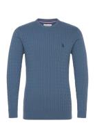 Uspa Knit Archi Men Blue U.S. Polo Assn.